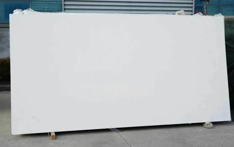 SFKB10 Carrara White Quartz Stone Slab Timeless Beauty Seaml