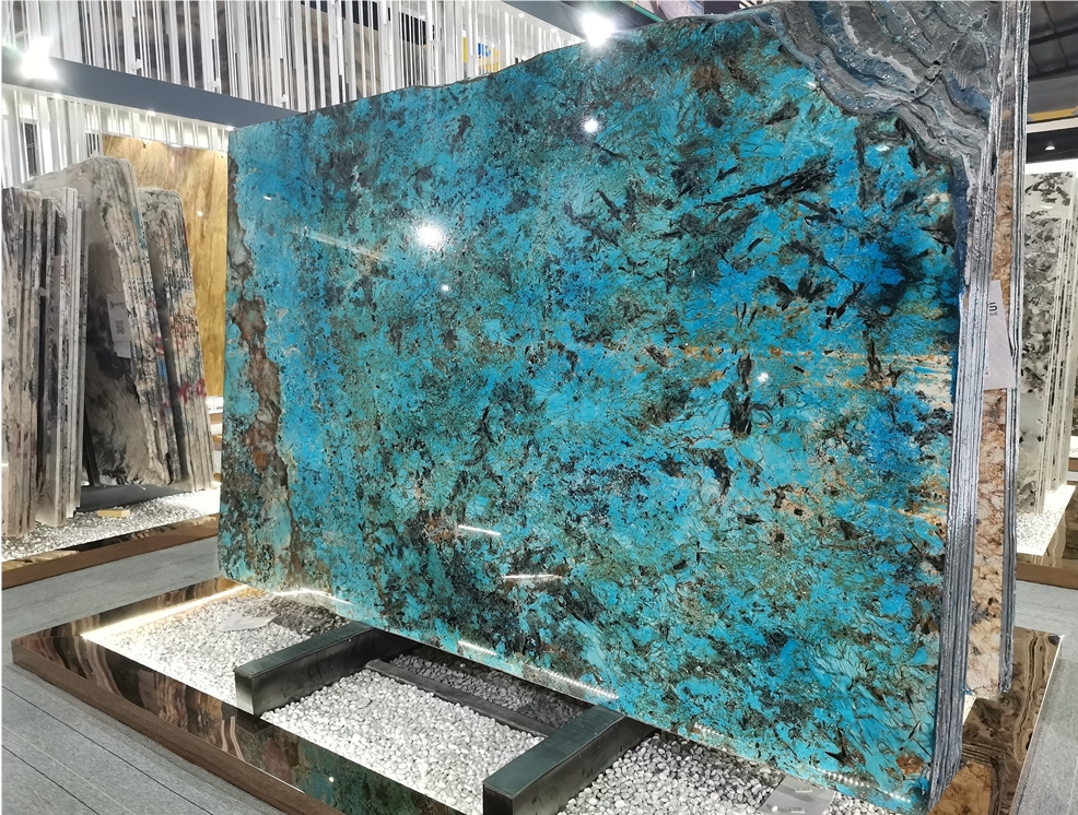 Hot Brazil Blue Natural Marble Stone