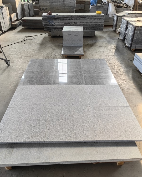 SFKD16 G654 Tiles Dark Grey Cheap Flamed